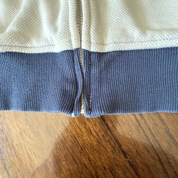 Tommy Hilfiger blue and white stripe full zip hoodie size M - Picture 9 of 16